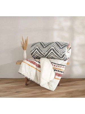 Cotton Box Velvet Felix Bej Çift Kişilik Yorgan