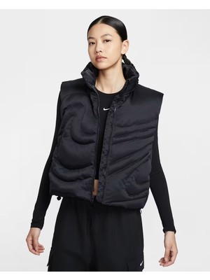 Nike Sportswear Swoosh Seri Oversıze Down Kadın Yelek-Sportxstore