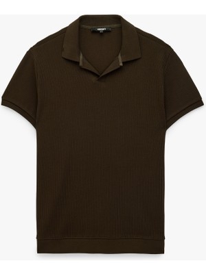 Koton Regular Fit Kısa Kollu Pamuklu Polo Yaka Tişört