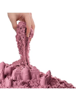 Colezium 03688 Aksesuarlı Pembe Kinetik Oyun Kumu 500 gr