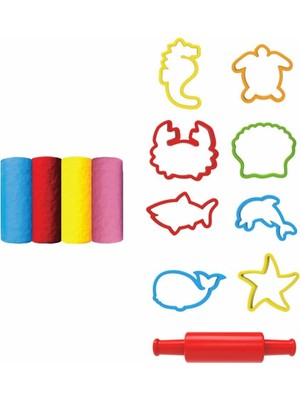 Colezium 03684 Art Craft Deniz Hayvanları Hamur Set 200 gr