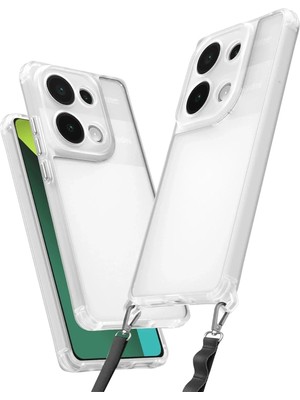 Mey Ithalat®   Redmi Note 13 Pro 5g Kılıf Penta Silikon Kılıf - Şeffaf