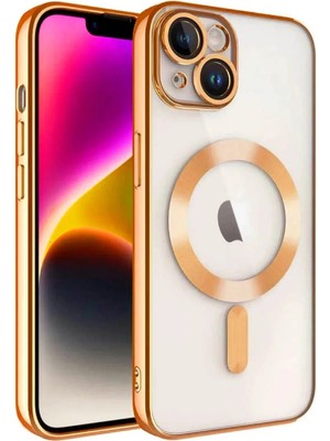 Mey Ithalat®  iPhone 13 Kılıf Kross Magneticsafe Kapak - Turuncu