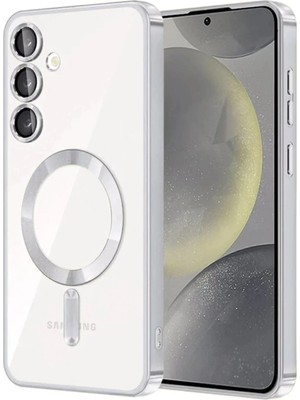 Mey Ithalat®  Samsung Galaxy A26 Kross Magneticsafe Kapak - Gümüş
