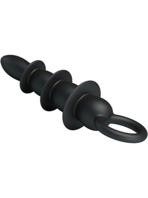 Ed Collection Truvashop 13 cm Boğumlu Anal Plug Anal Açıcı Dildo