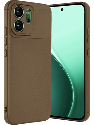 Mey Ithalat®   Reno 14F Auto Focus Karbon Kapak - Kahverengi