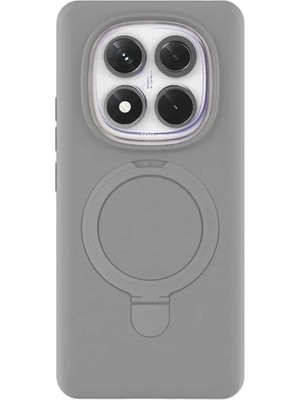 Mey Ithalat®   Redmi Note 14 Pro 4g Regal Magsafe Standlı Kapak - Titan Gri