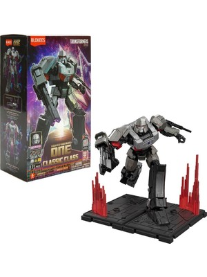 Mercan Terlik Çanta 71162 Sun-Blo-Figür Transformers Classıc Class 12 Megatron Trns