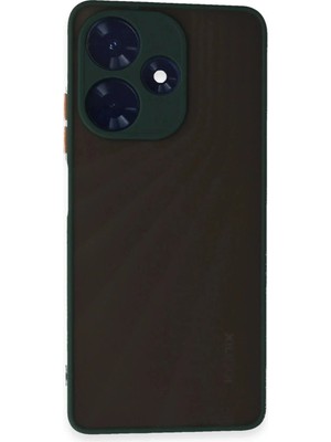 Mey Ithalat®  Infinix Hot 30 4g Kılıf Montreal Silikon Kapak - Yeşil