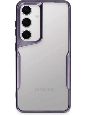 Mey Ithalat®  Samsung Galaxy A14 4g Kılıf Boyi Silikon Kapak - Derin Mor