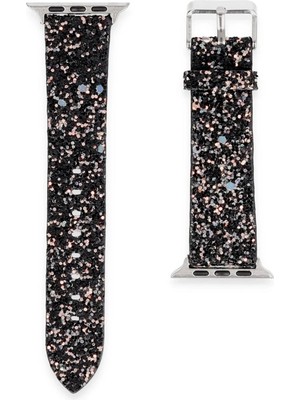 Mey Ithalat®   Watch 38MM Starry Taşlı Kordon - Siyah