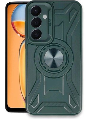 Mey Ithalat®  Samsung Galaxy A25 5g Kılıf Lincoln Silikon - Koyu Yeşil