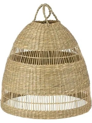 IKEA Torared Sarkıt Lamba Abajur Başlığı , Deniz Sazı, 36 cm
