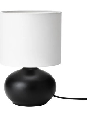 IKEA Tvärfot Abajur , Siyah-Beyaz