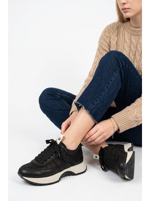 Mammamia Kadın Ortopedik Hakiki Deri Günlük Spor Tarz Mevsimlik Ayakkabı M27KA/3405