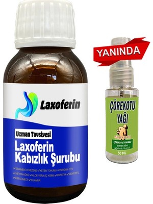 Bezos Laxoferin Şurup 50ML: 1 Şişe + Çörek Otuyağı / Bay&bayan