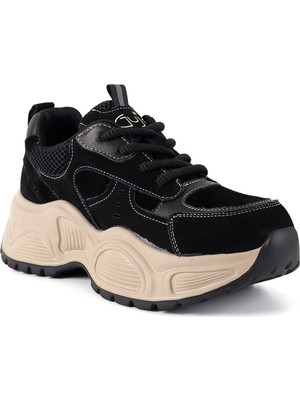 Guja 390 26KA Kadın Sneaker Günlük Ayakkabı Siyah