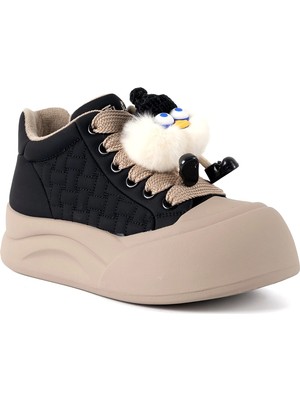 Guja 426 1 26KA Kadın Sneaker Günlük Ayakkabı Siyah