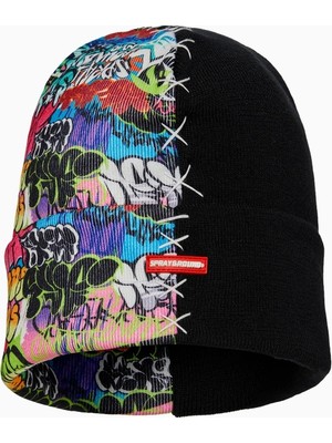 Sprayground Split Knit Graff Örme Bere