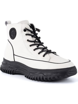 Guja 310 13 26KB Kadın Sneaker Günlük Bot Kırık Beyaz