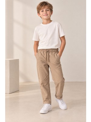 Ugly Duck  Erkek Çocuk Keten Pantolon - Bej  06-16 Yaş