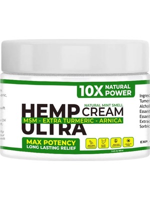Bezos Louise Beauty Hemp Cream Ultra 2 Adet Yoğun  Dindirmeye Maksimum Destekli Krem  100 ml