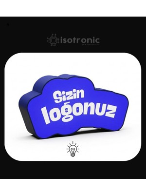 Isotronic Kişiye Özel Işıklı Lightbox Dekoratif Masaüstü LED Tabela Type-C