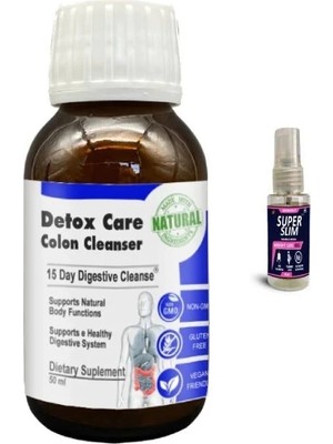 Bezos Detox Care Destek Şurubu 50 ml x 1 Adet+Super Slım