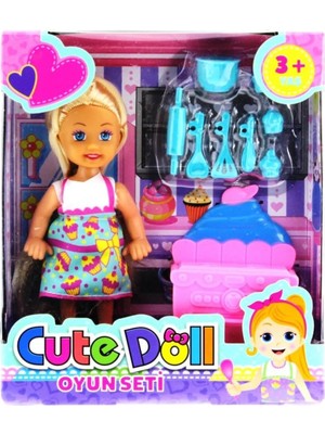 Cute Doll Mini Bebek Mutfak Oyun Seti