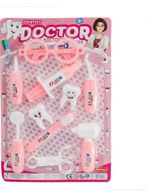 ERN-896 Heroes Toys Kartelalı Kız Dişçi Seti