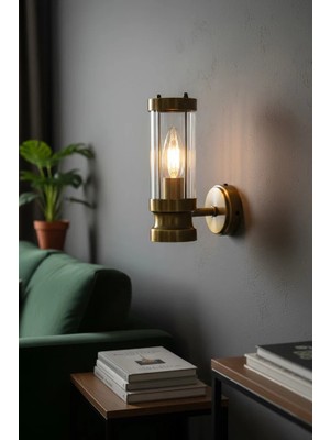 Tel Lighting Yıldız Cam Tekli, Eskitme