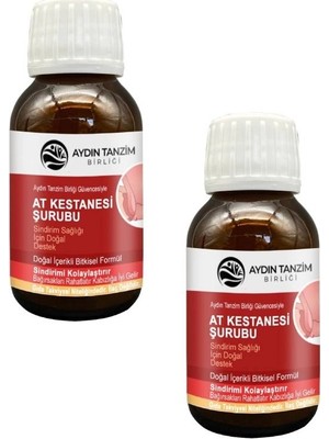 Bezos At Kestanesi Şurubu Rahat ve Hafif His Için 50 ml x 2 Adet