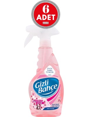 Eyüp Sabri Tuncer Gizli Bahçe Oda Kokusu Japon Kiraz Çiçeği 500 ml x 6 Adet