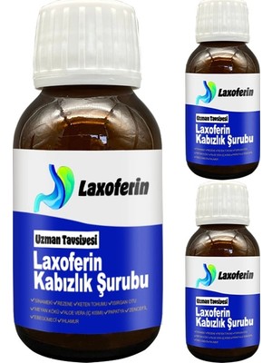 Bezos Laxoferin Şurup - 3 Adet Bay Bayan Kullanımına Uygun 50 ml