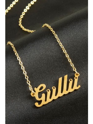 Pileli Store Güllü Isimli Kolye (Kişiye Özel)