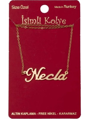 Pileli Store Necla Isimli Kolye (Kişiye Özel)