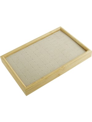 Pileli Store 120'LI Ahşap Anfora Kumaş Yüzük Standı 24*35