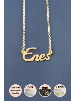 Pileli Store Enes Isimli Kolye