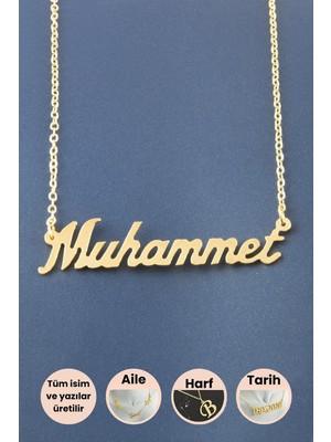 Pileli Store Muhammet Isimli Kolye