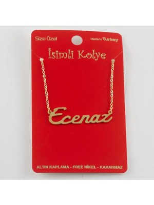 Pileli Store Ecenaz Isimli Kolye (Kişiye Özel)