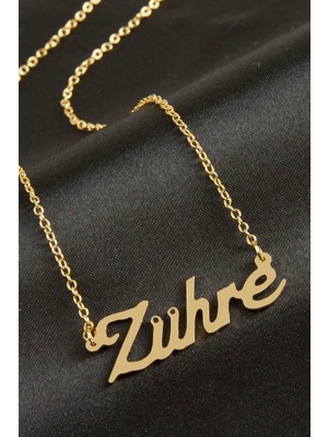 Pileli Store Zühre Isimli Kolye (Kişiye Özel)