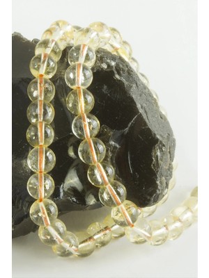 Pileli Store 8 mm Sitrin Ceyt Taşı