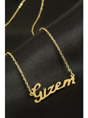 Pileli Store Gizem Isimli Kolye (Kişiye Özel)