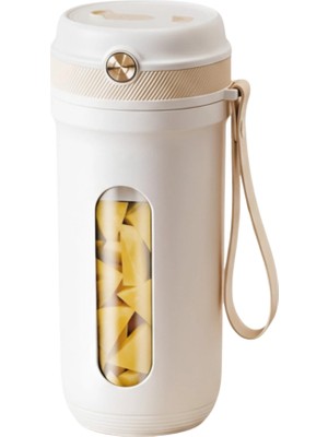 Pileli Store Taşınabilir Şarjlı Blender Smoothie ve Buz Kırıcı Özellikli 350 ml