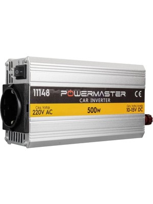 Tr Ziya Dijital PM-11148 12 Volt - 500 Watt Modıfıed Sınus Inverter (10-15V ARASI-220V Ac)