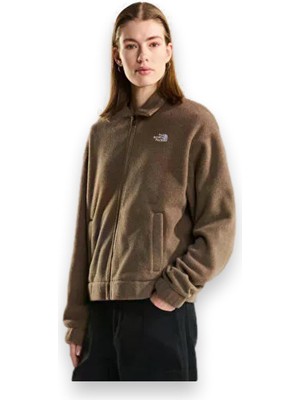 The North Face NF0A8D0R M Glacier Fleece Jacket Kahverengi Kadın Outdoor