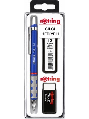 Rotring Tikky 0.7 mm Mavi Versatil Kalem Seti