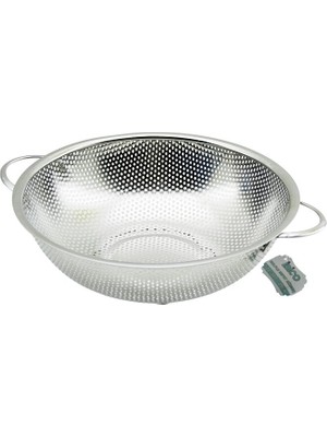 Store 25CM  Metal Kulplu  Çelik Sepet Süzgeç Ince Tel Ayaklı