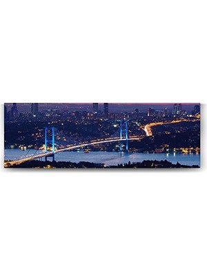 Orevio Istanbul Fsm Manzara Panorama Tablo, 150X50 cm
