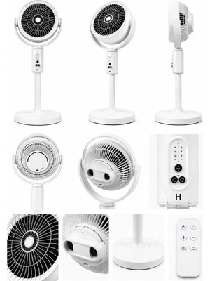 Store Akıllı Zamanlayıcı Özelliğiyle Enerji Tasarruflu Dikey Vantilatör